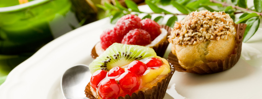 Un postre frutal